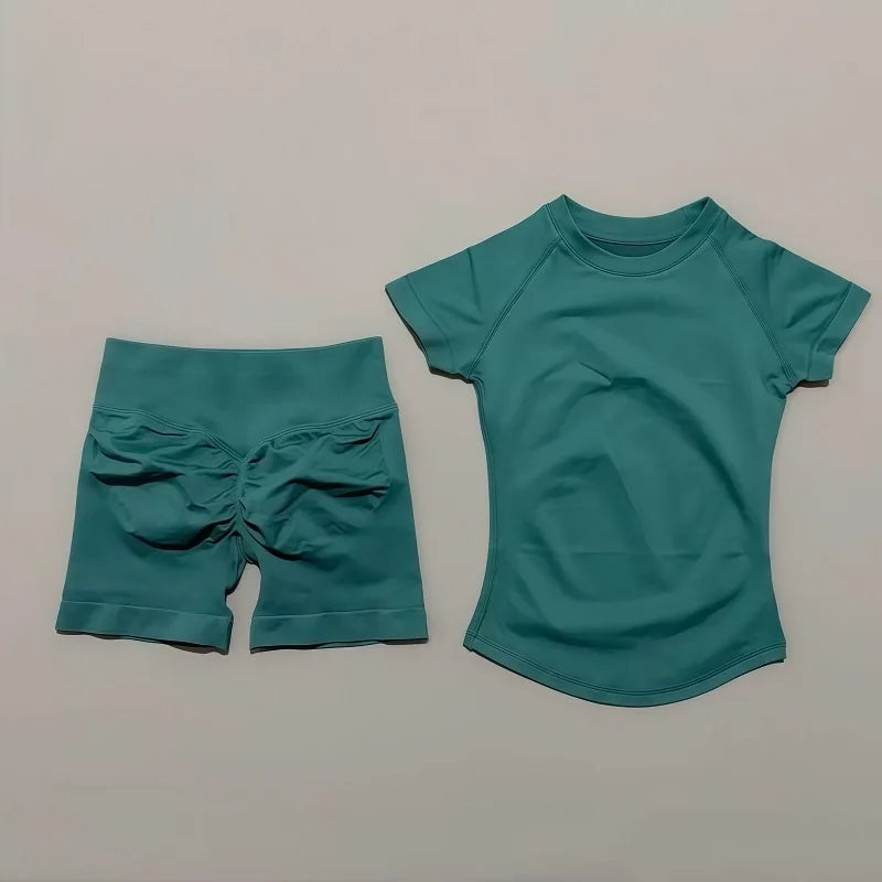 Lennox Active Seamless 2-Piece Set - Pine Green