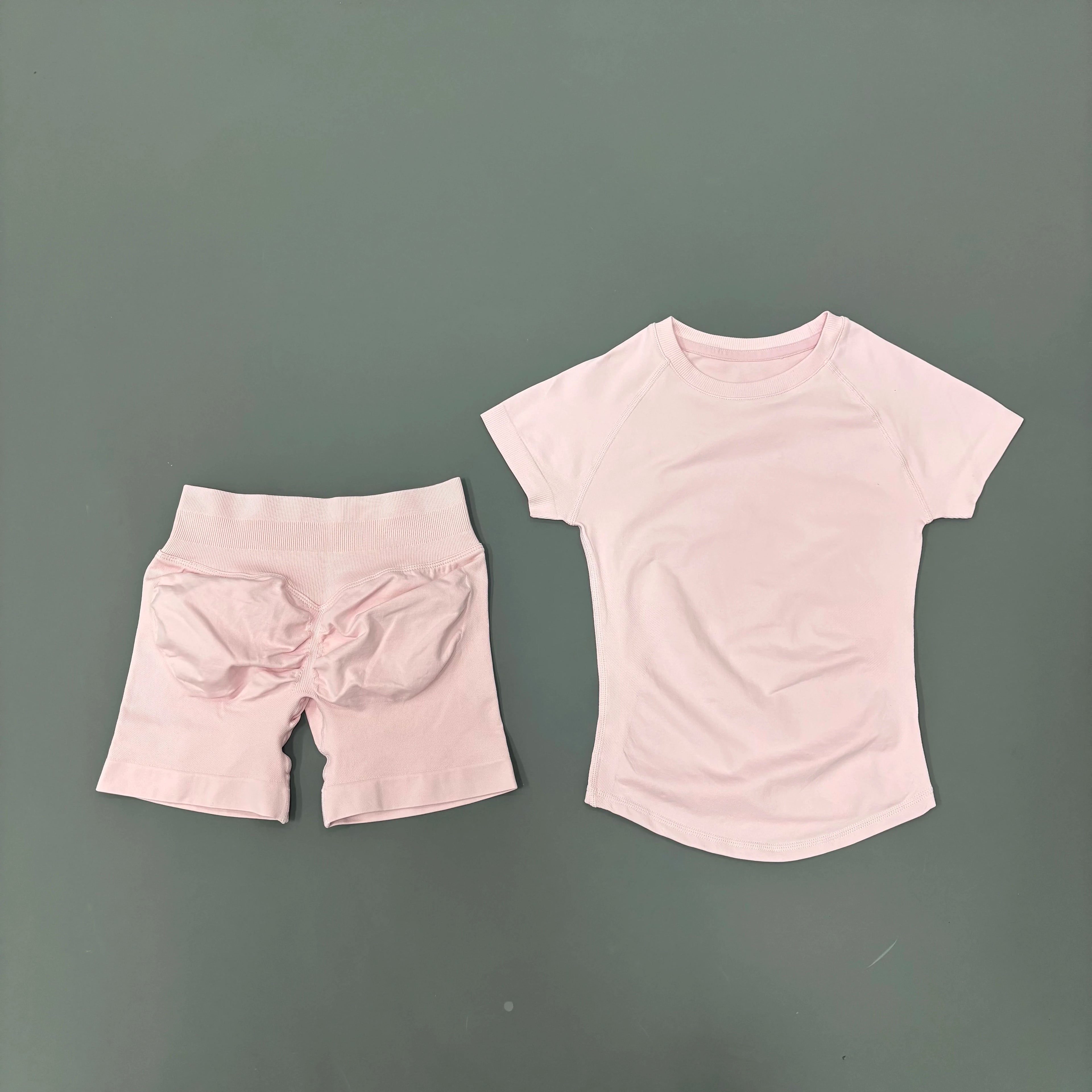 Lennox Active Seamless 2-Piece Set - Pink