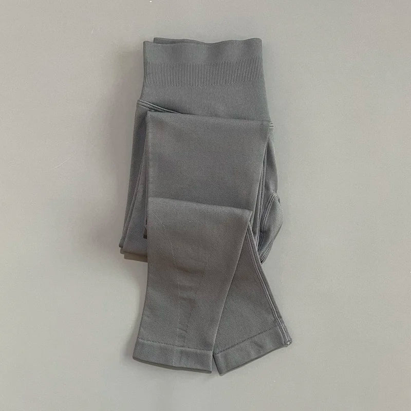 Lennox Active Seamless Scrunch Leggings - Shark Grey