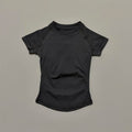 Lennox Active Seamless Short Sleeve Top - Black
