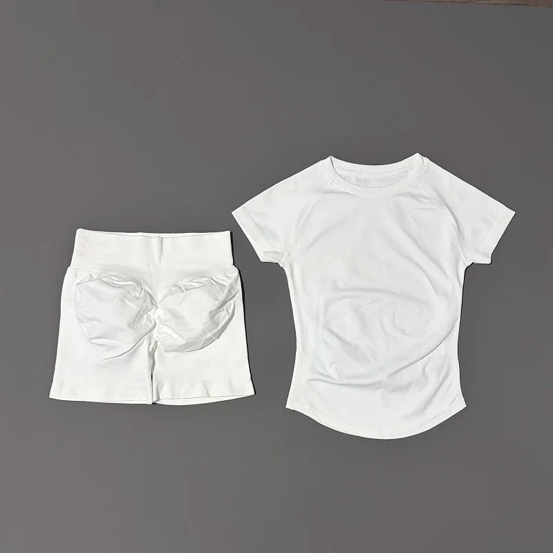 Lennox Active Seamless 2-Piece Set - White