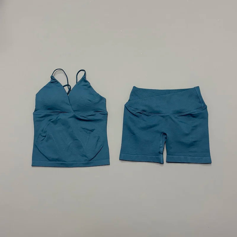 Lennox Active Vision 2-Piece Set - Petrol Blue