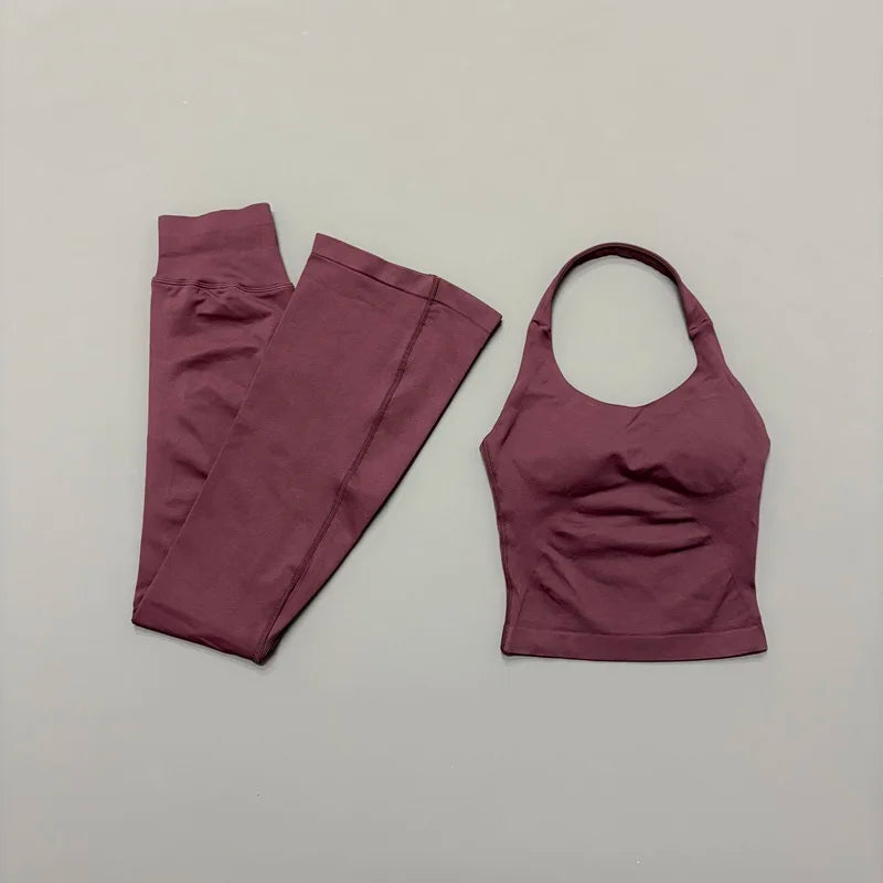 Lennox Active Flare 2-Piece Set - Espresso