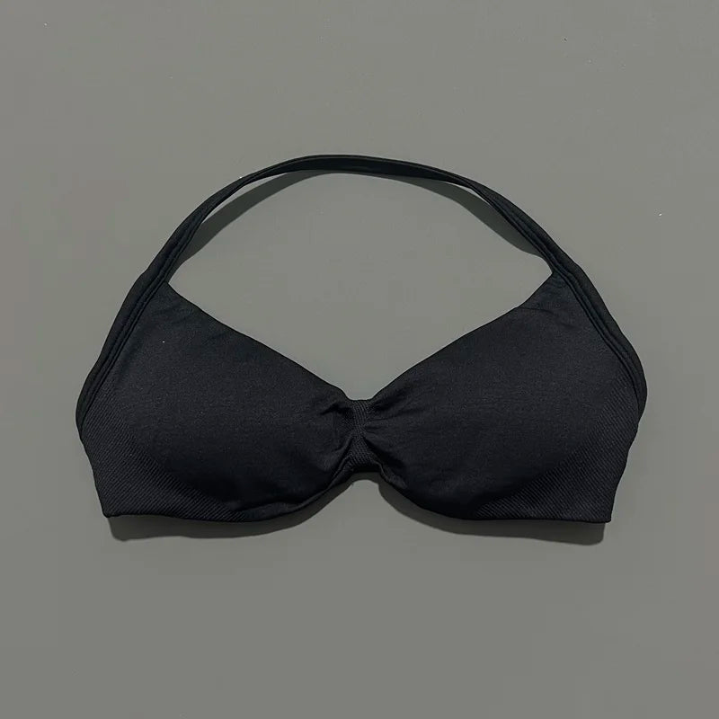 Lennox Active Strappy Sports Bra - Black