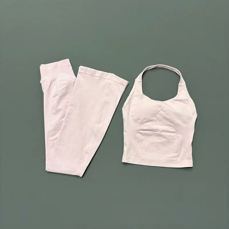 Lennox Active Flare 2-Piece Set - Pink
