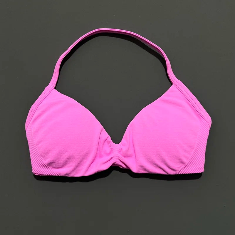 Lennox Active Strappy Sports Bra - Blossom Pink